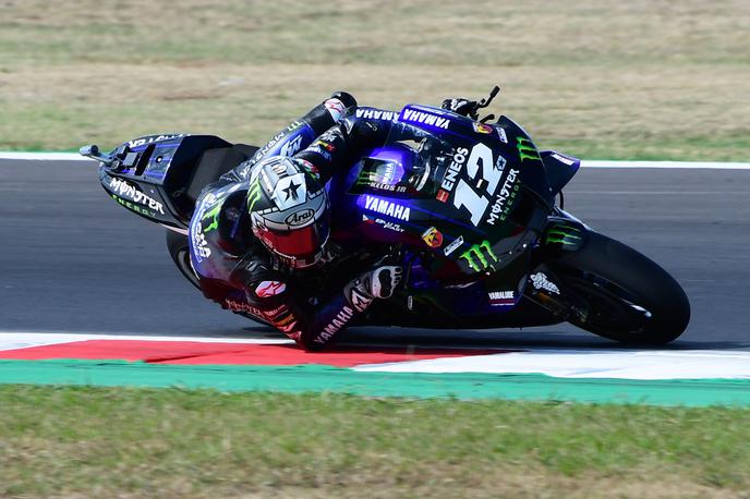 Maverick Vinales | Maverick Vinales je bil v soboto najhitrejši v Misanu. | Foto Reuters