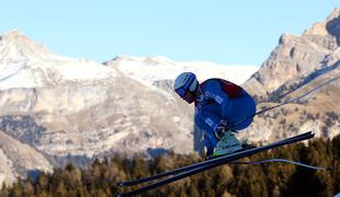 Jansrud najhitrejši na drugem treningu, Slovenci pri repu