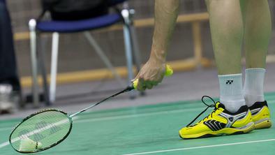 Badminton na OI v Parizu.