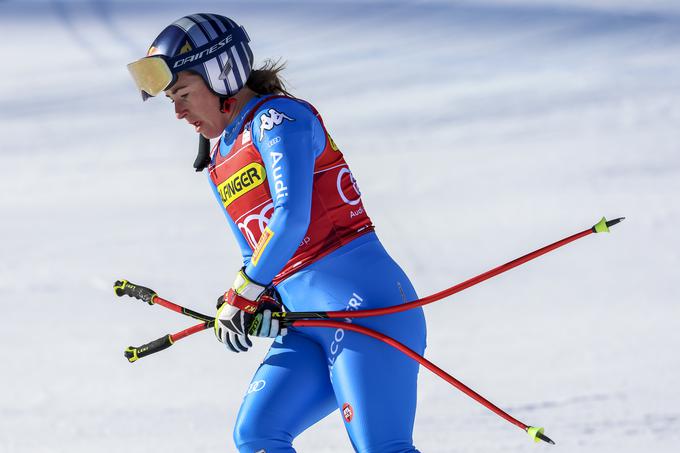 Sofia Goggia je po treh zaporednih smukaških zmagah odstopila. | Foto: Guliverimage/Vladimir Fedorenko