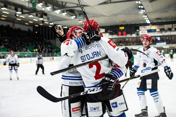 Gorenjska ekipa je vknjižila 11. zaporedno zmago v Alpski ligi, 13. na zadnjih 14 obračunih tega tekmovanja. | Foto: Grega Valančič/Sportida