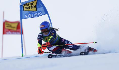 V živo: Shiffrin s prvo priložnostjo za magično stotico