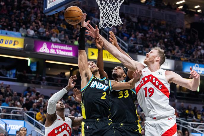 Toronto Raptors : Indiana Pacers | Toronto Raptors so na gostovanju pri Indiani slavili s 130:122. | Foto Reuters