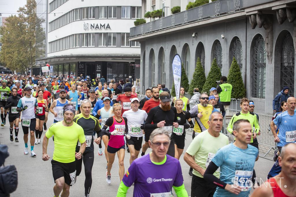 Maraton Ljubljana 2021. Poiščite se!