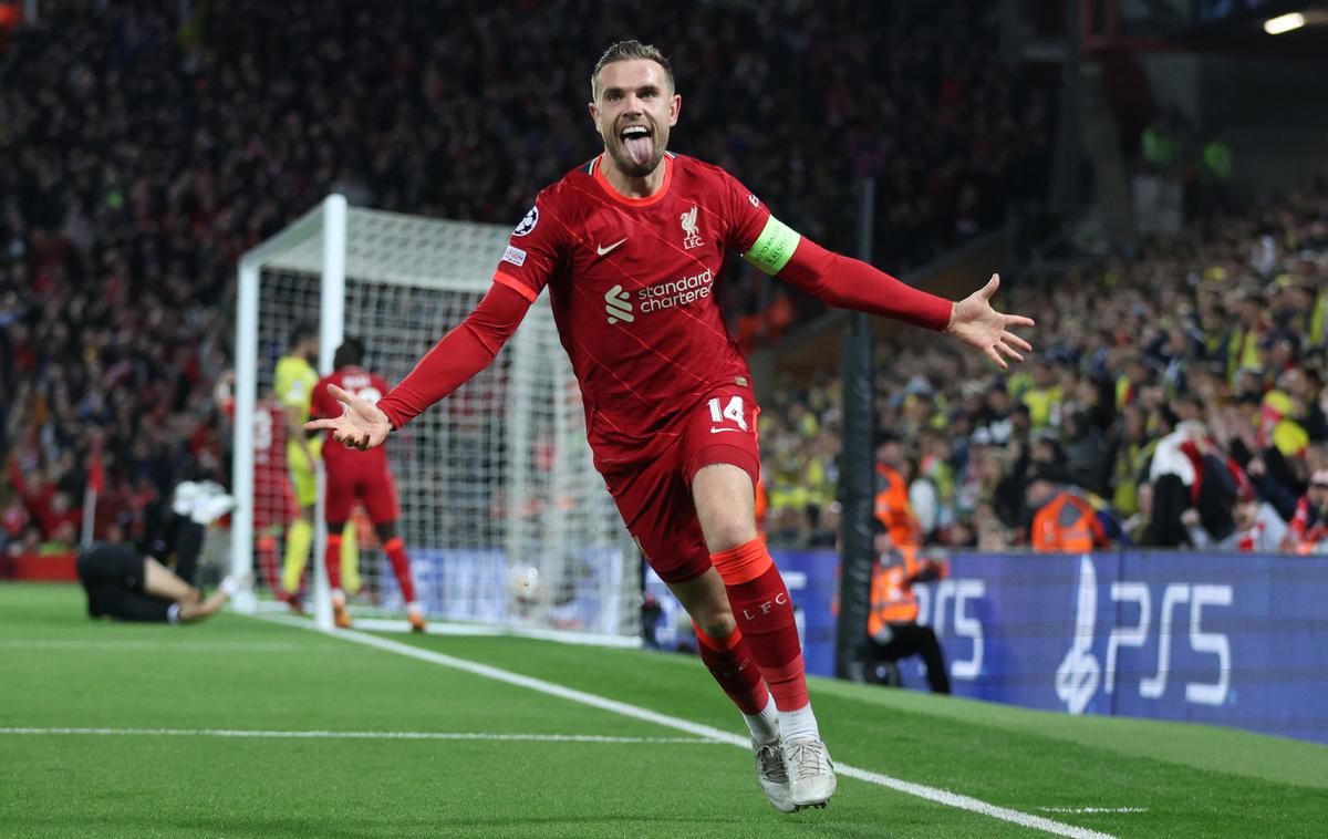 Liverpool, Jordan Henderson | Jordan Henderson iz obdobja, ko je igral za Liverpool. | Foto Reuters