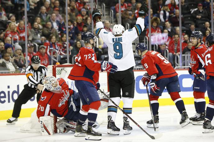 Evander Kane | Evander Kane je prekrižal načrte Washingtonu v zadnji sekundi rednega dela. | Foto Reuters