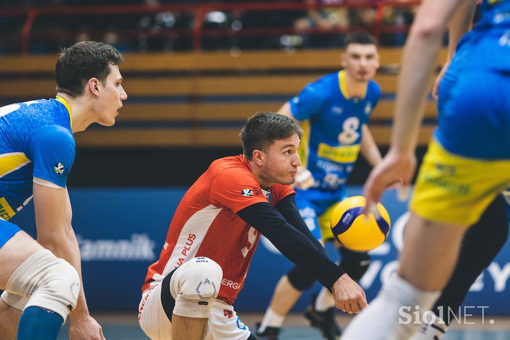 Calcit Volley : OK Merkur Maribor, polfinale državnega prvenstva