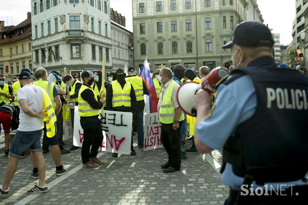 Protesti v Ljubljani