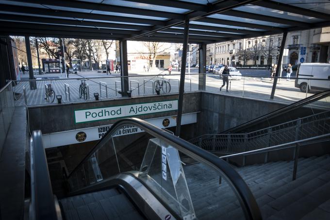 Podhod Ajdovščina Ljubljana | Foto: Bojan Puhek