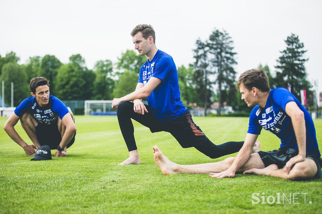 skakalci skakalke trening Kranj