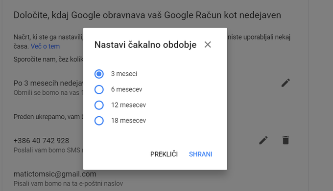 Google Načrt | Foto: Matic Tomšič