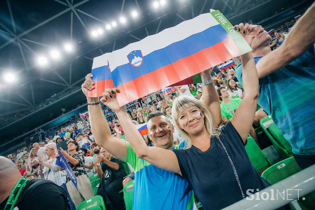 SP v odbojki 2022 (Stožice): Slovenija - Ukrajina, slovenska odbojkarska reprezentanca