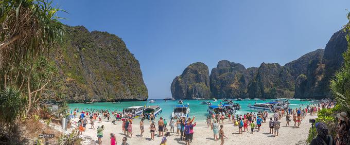 Maya Bay, Tajska | Foto: Thomas Hilmes/Wikimedia Commons