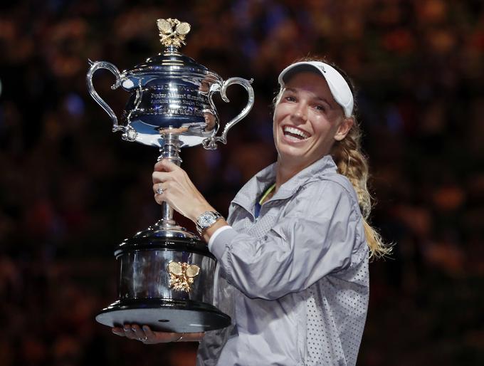 Caroline Wozniacki je januarja odigrala zadnji profesionalni dvoboj. | Foto: Reuters