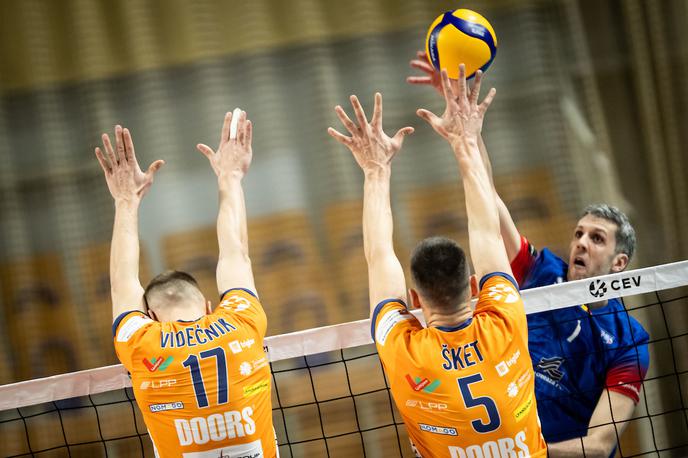 ACH Volley - Steaua Bukarešta | Odbojkarji ACH Volleyja so se uvrstili v četrtfinale. | Foto Vid Ponikvar