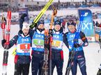 Hochfilzen, biatlon, štafeta Norveške