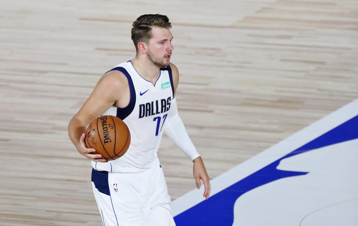 Luka Dončić | Po tekmi počitka se je Luka Dončić vrnil v tekmovalni pogon. | Foto Getty Images