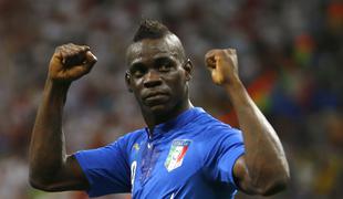 Balotelli Italijanom prinesel zmago nad Angleži