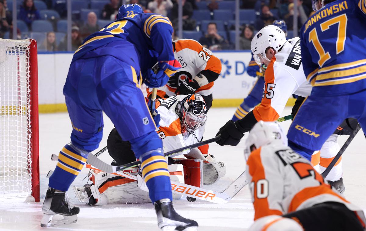 Buffalo Sabres - Philadelphia Flyers | Buffalo Sabres so premagali Philadelphia Flyers, ki so tako črn niz podaljšali na 11 tekem. | Foto Guliverimage