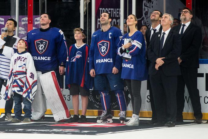 Vratar Cristobal Huet in kapetan Laurent Meunier sta končala reprezentančno kariero. | Foto: Vid Ponikvar