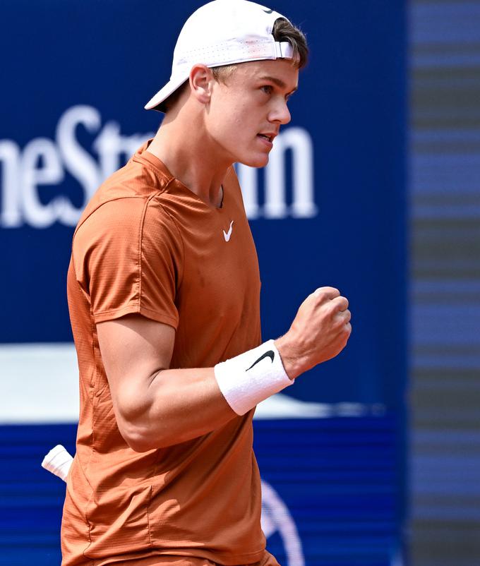 Holger Rune je zmagovalec teniškega turnirja serije ATP v nemškem Münchnu. | Foto: Guliverimage/Vladimir Fedorenko