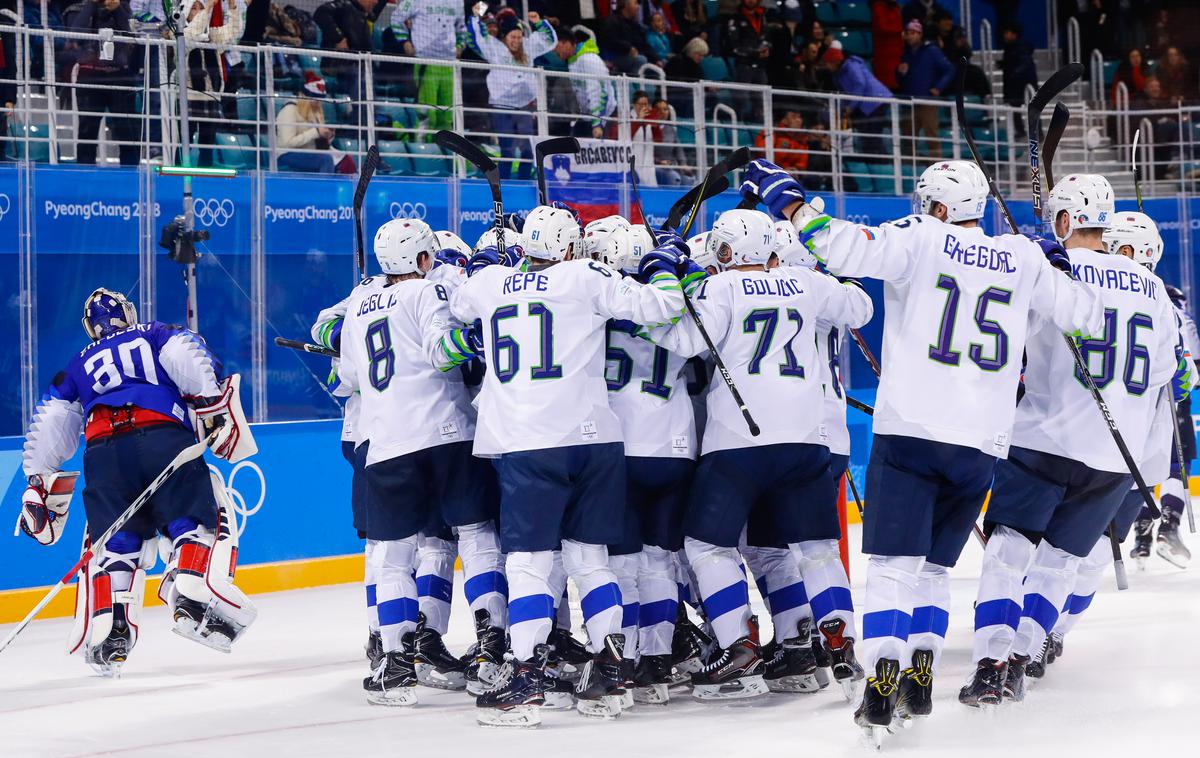 slovenska hokejska reprezentanca ZDA OI | Foto Stanko Gruden, STA