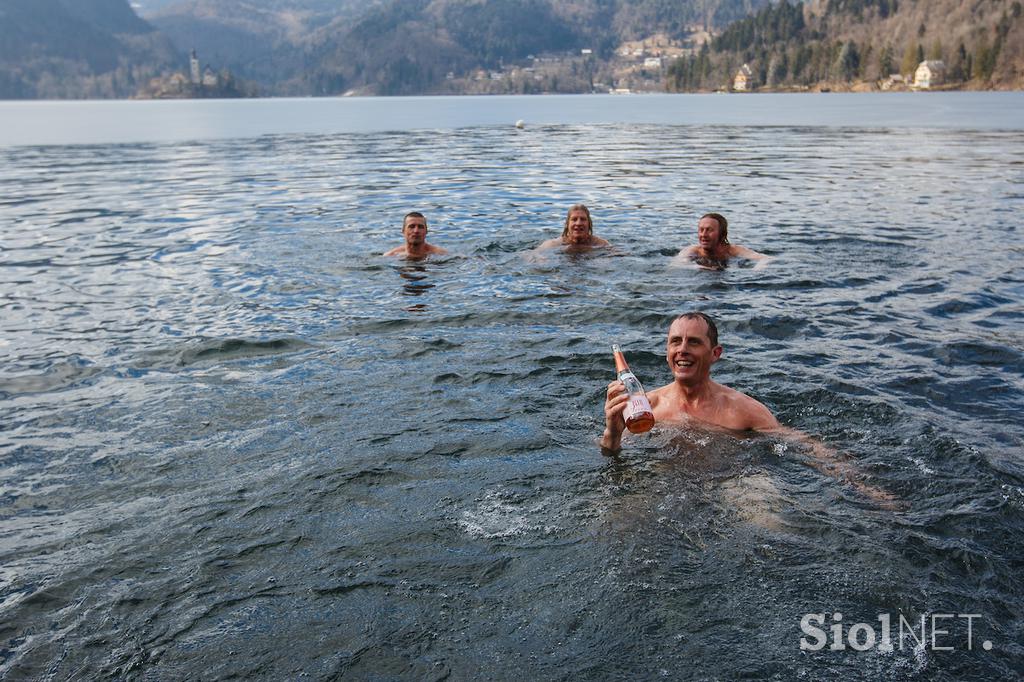 Bled zimsko plavanje rekreacija