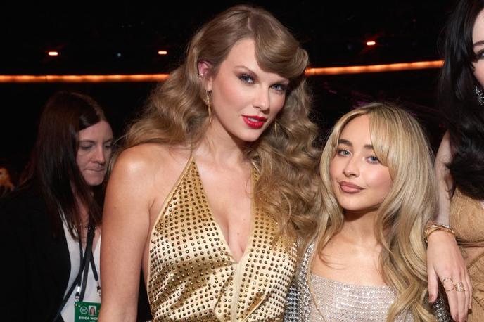 Taylor Swift in Sabrina Carpenter | Sabrina Carpenter (desno) bo odprla prihajajoče koncerte Taylor Swift (levo) v Sydneyju. | Foto Profimedia