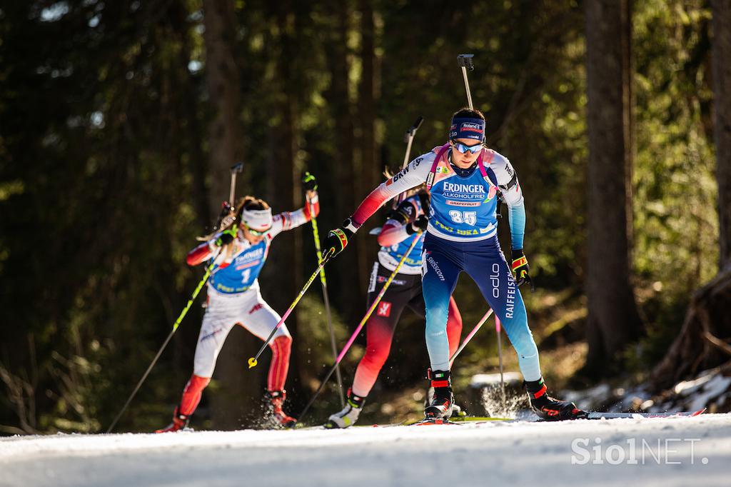 Pokljuka, 15 km, drugi dan