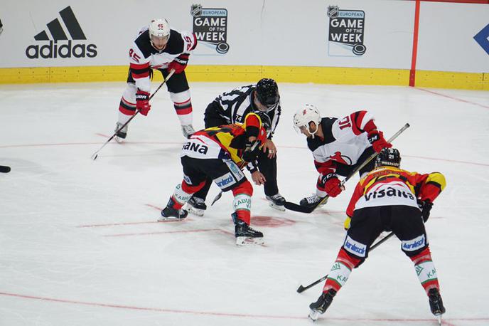 Bern New Jersey Devils | Bern Jana Muršaka je proti New Jersey Devils izgubil v podaljšku. | Foto Twitter