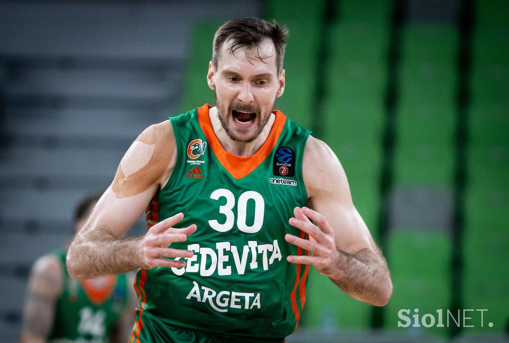 EuroCup: Cedevita Olimpija - Brescia