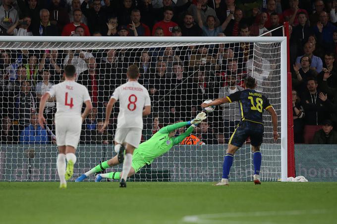 Takole je oktobra lani na kultnem Wembleyju v Londonu zatresel mrežo Anglije. | Foto: Guliverimage/Vladimir Fedorenko