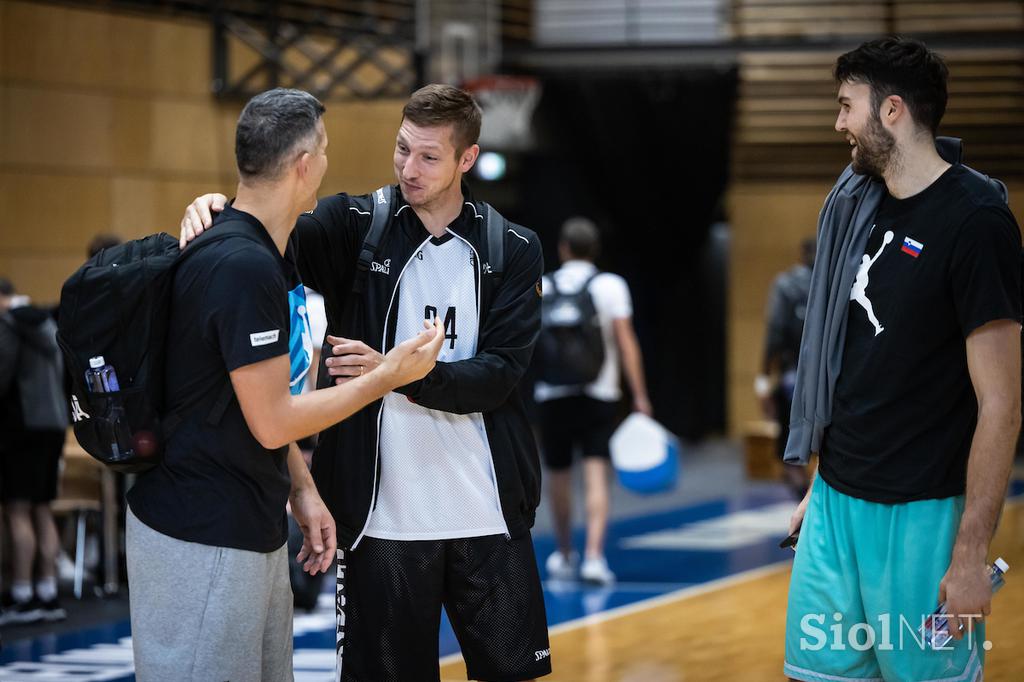 Slovenija trening Belgija