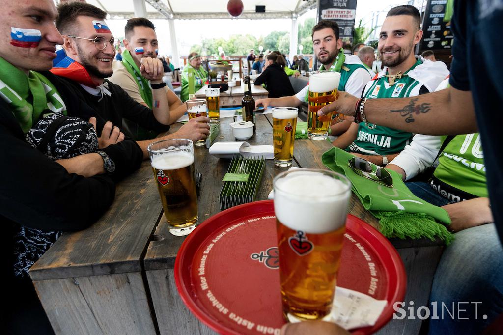 Slovenija navijači EuroBasket Berlin