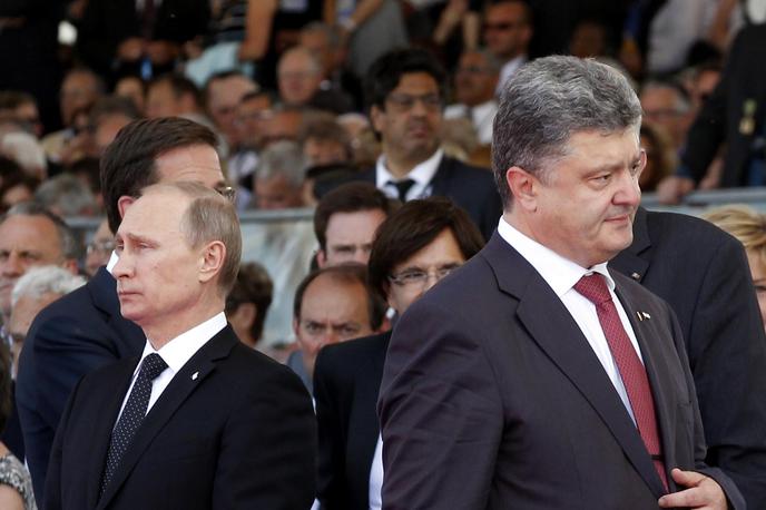 Vladimir Putin, Petro Porošenko | Foto Reuters