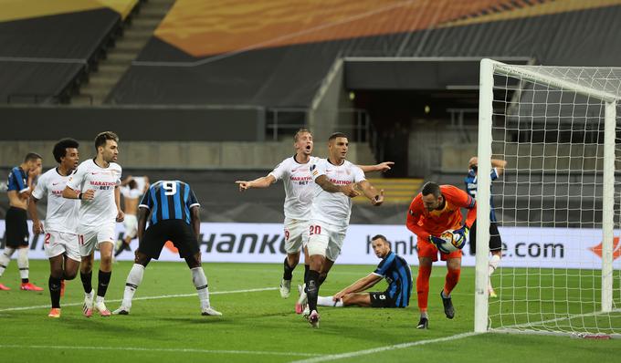 Sevilla se v ligi Europa počuti kot "otrok v peskovniku". Osvojila je že svoj šesti naslov. | Foto: Reuters