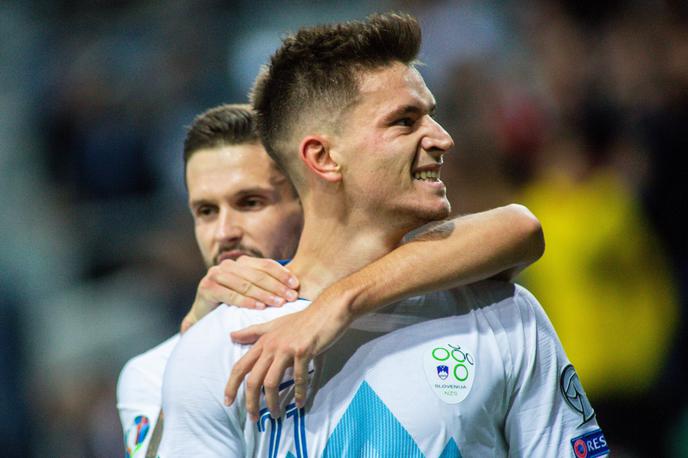 Slovenija Izrael kvalifikacije EP 2020 | Benjamin Verbič je velik junak velike zmage nad Izraelom v Stožicah s 3:2. | Foto Žiga Zupan/Sportida