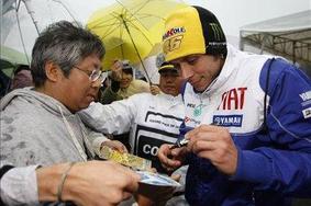 Rossi s prvega mesta na veliki nagradi Japonske