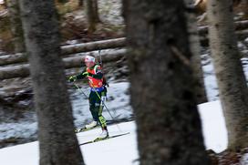 Biatlon Pokljuka zasledovalna tekma ženska