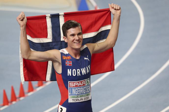 Jakob Ingebrigtsen | Jakob Ingebrigtsen je osvojil zlato odličje. | Foto Guliverimage