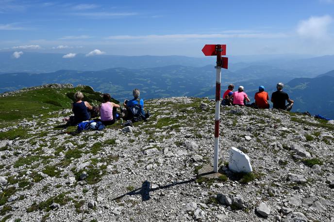 Peca | Kordeževa glava, najvišji vrh Pece | Foto Matej Podgoršek