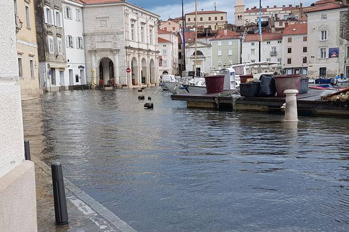 Poplave v Piranu | Foto Alenka Suto Deu