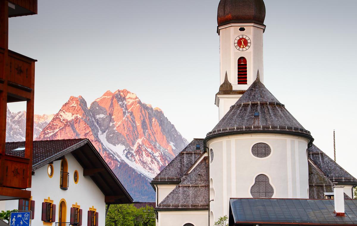 garmisch cerkev | Foto Getty Images