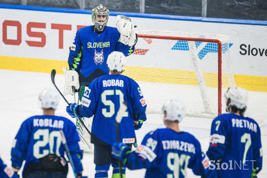 SP v hokeju (Ljubljana): Slovenija - Madžarska