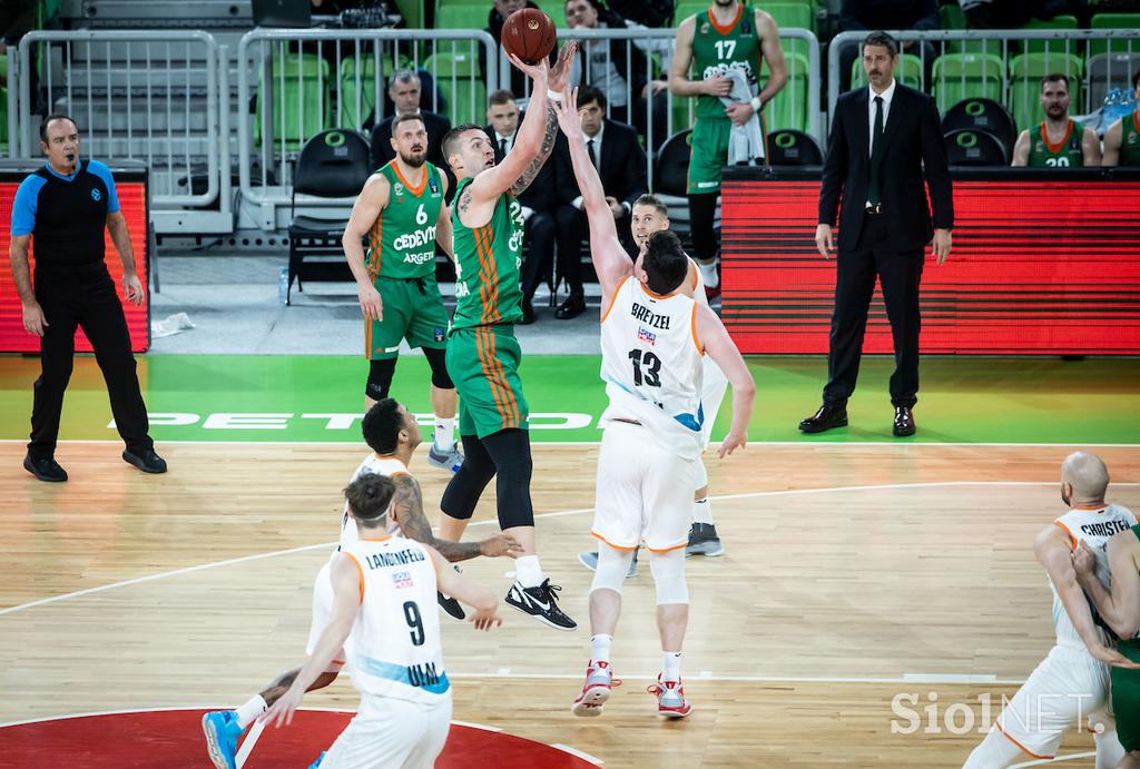 EuroCup: Cedevita Olimpija - Ulm