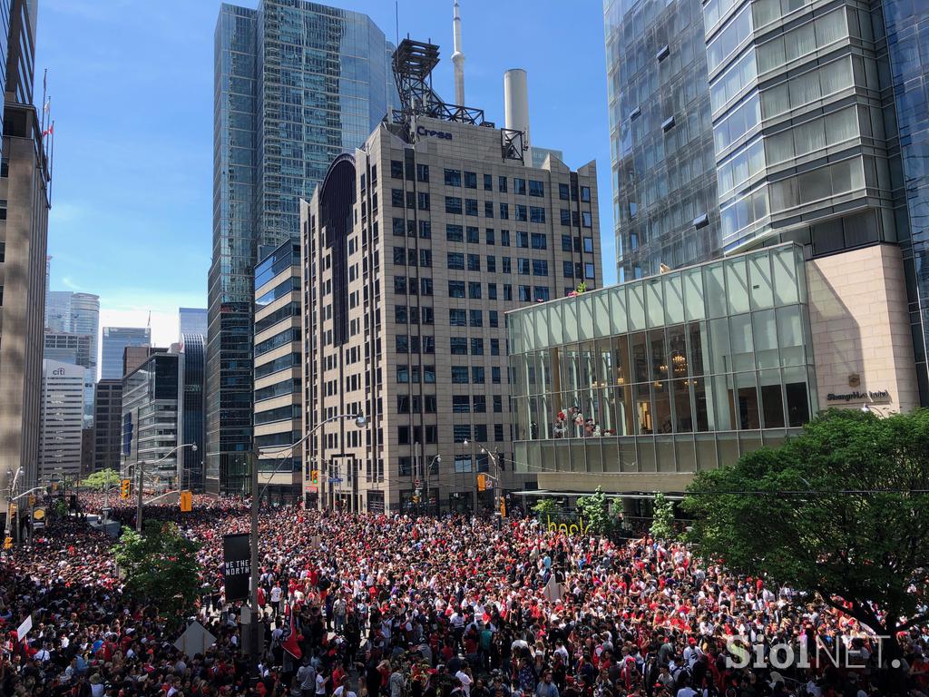 Slavje NBA naslova Toronto Raptors