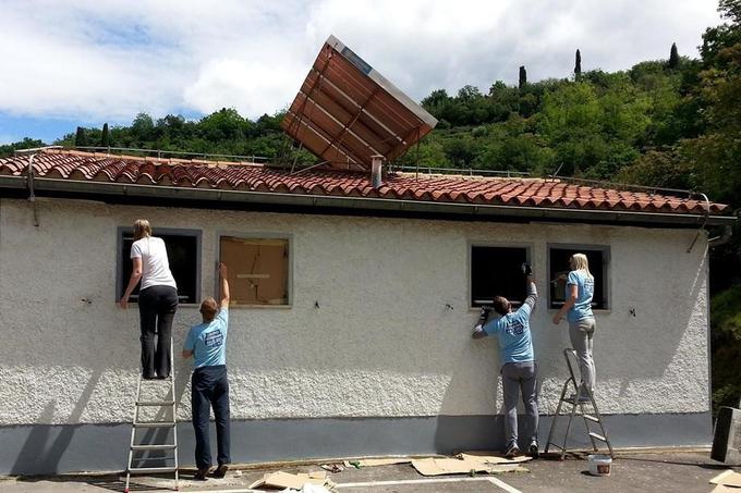 V letovišču Pacug so zaposleni v podjetju Lidl Slovenija skupaj ustvarjali lepši svet za otroke. | Foto: 