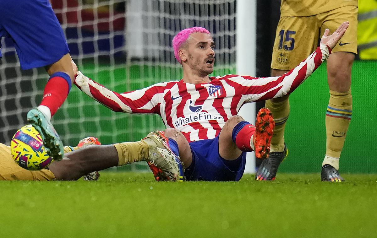 Antoine Griezmann | Francoski nogometaš Antoine Griezmann z barvo las rad pokaže svoje počutje. | Foto Guliverimage