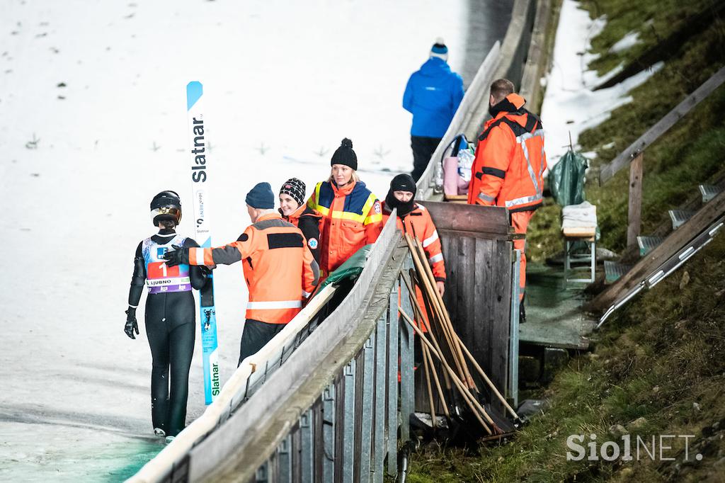 Ljubno ob Savinji, silvestrska turneja smučarskih skakalk, 1. tekma