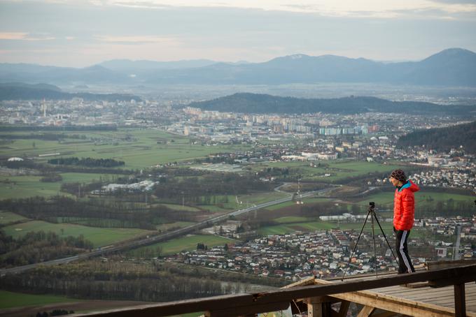 Na Šmarno goro se povzpne približno 250-krat na leto, vsakokrat, ko gre v službo peš, kar je v veliki večini primerov. | Foto: Bor Slana